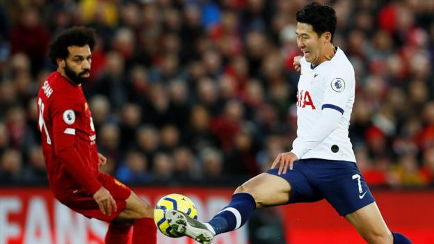 Son med ellevill scoring og Salah tangerte rekord