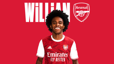 Willian klar for Arsenal